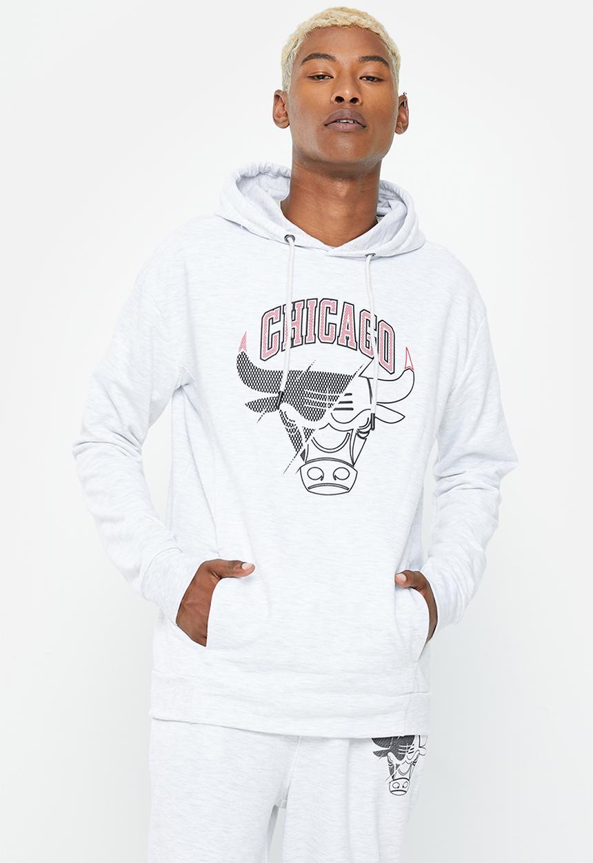 NBA - Chicago Bulls transition hoodie - ice melange