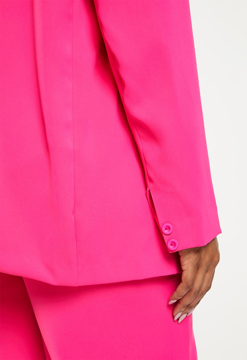 Me&B - Plus tailored blazer - pink