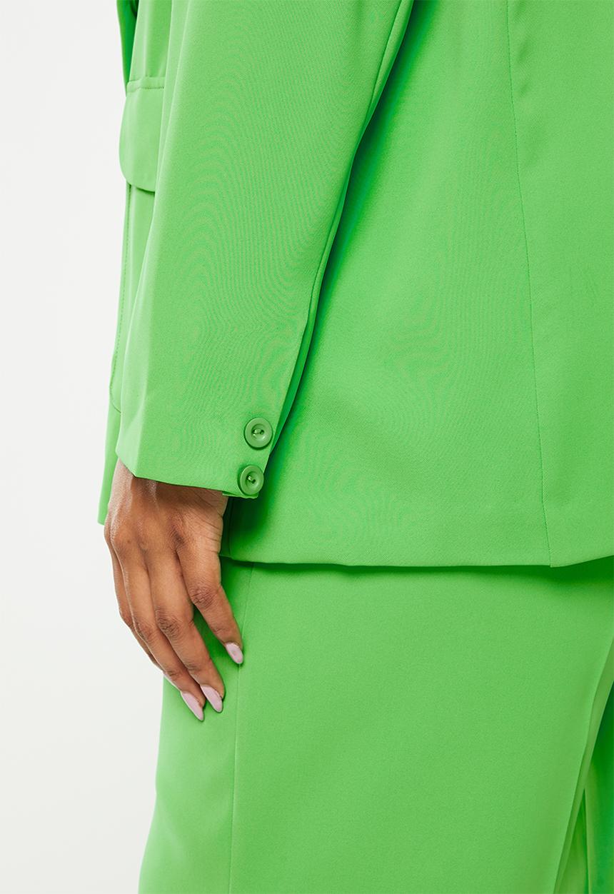 Me&B - Plus tailored blazer - green