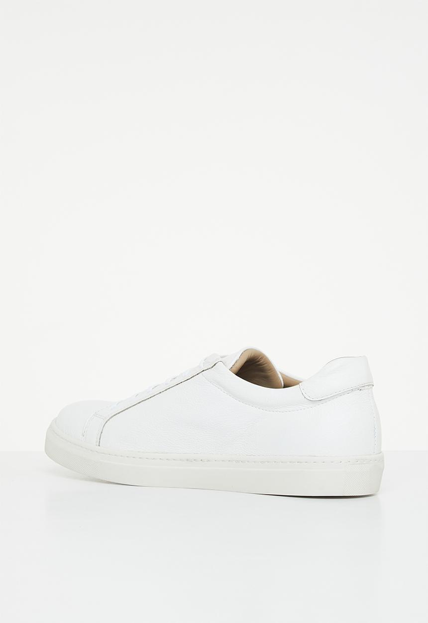 POLO - Classic polo leather sneaker - white