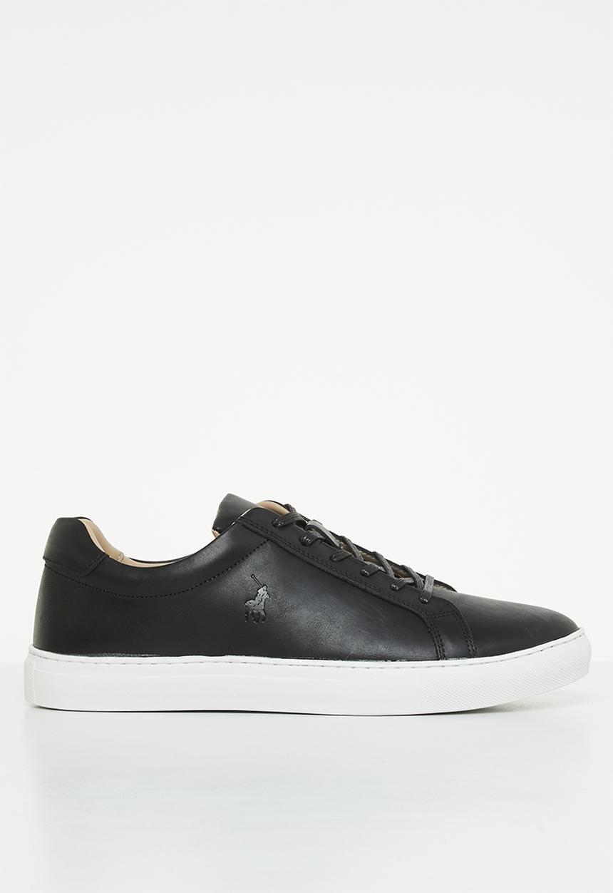 POLO - Classic leather sneaker - black