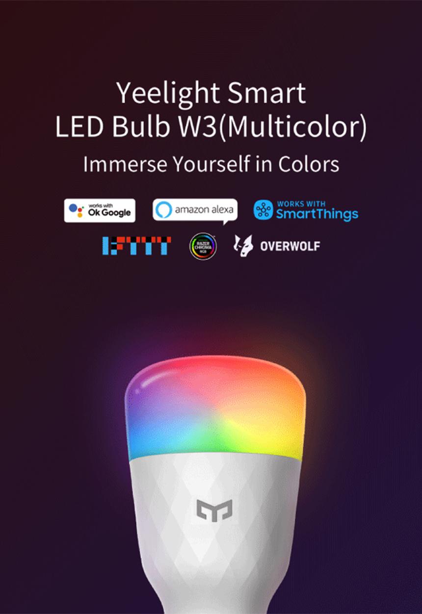 Yeelight - Smart LED Bulb W3 - Multi