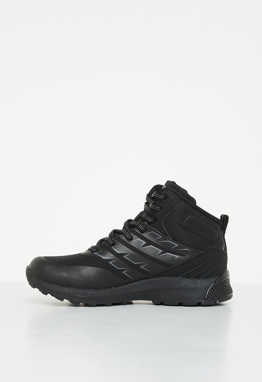 Hi-Tec - Trail pro mid junior - black & silver