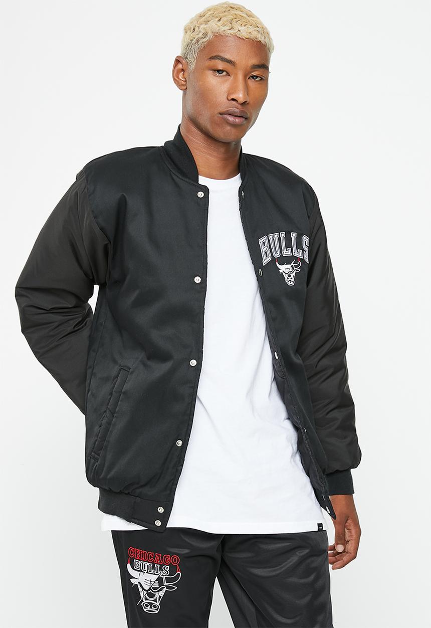NBA - Chicago Bulls letterman jacket - black