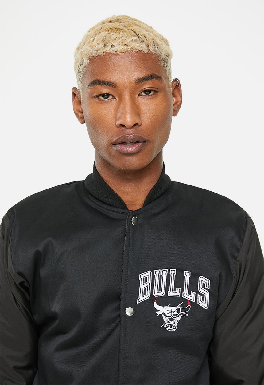NBA - Chicago Bulls letterman jacket - black