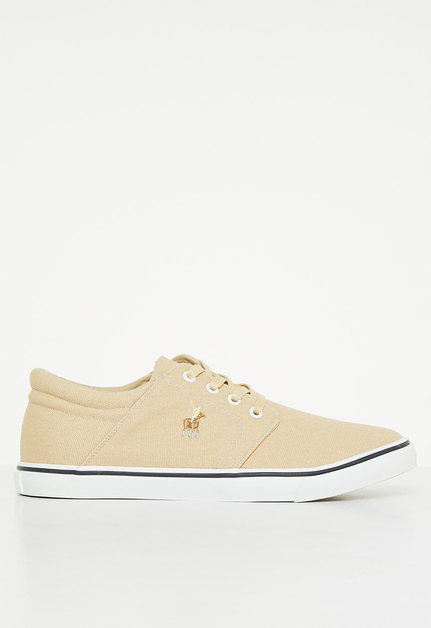 POLO - Classic canvas sneakers - stone