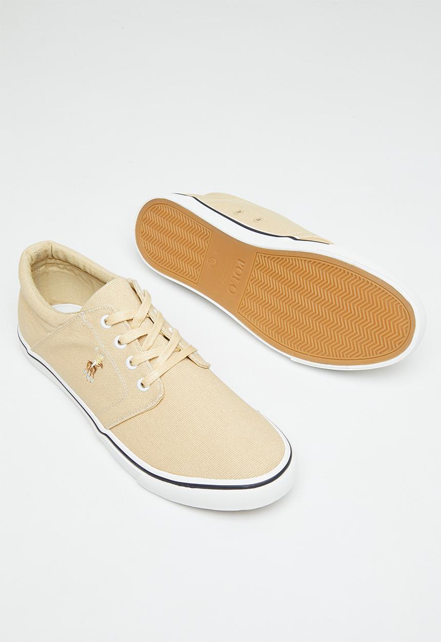 POLO - Classic canvas sneakers - stone