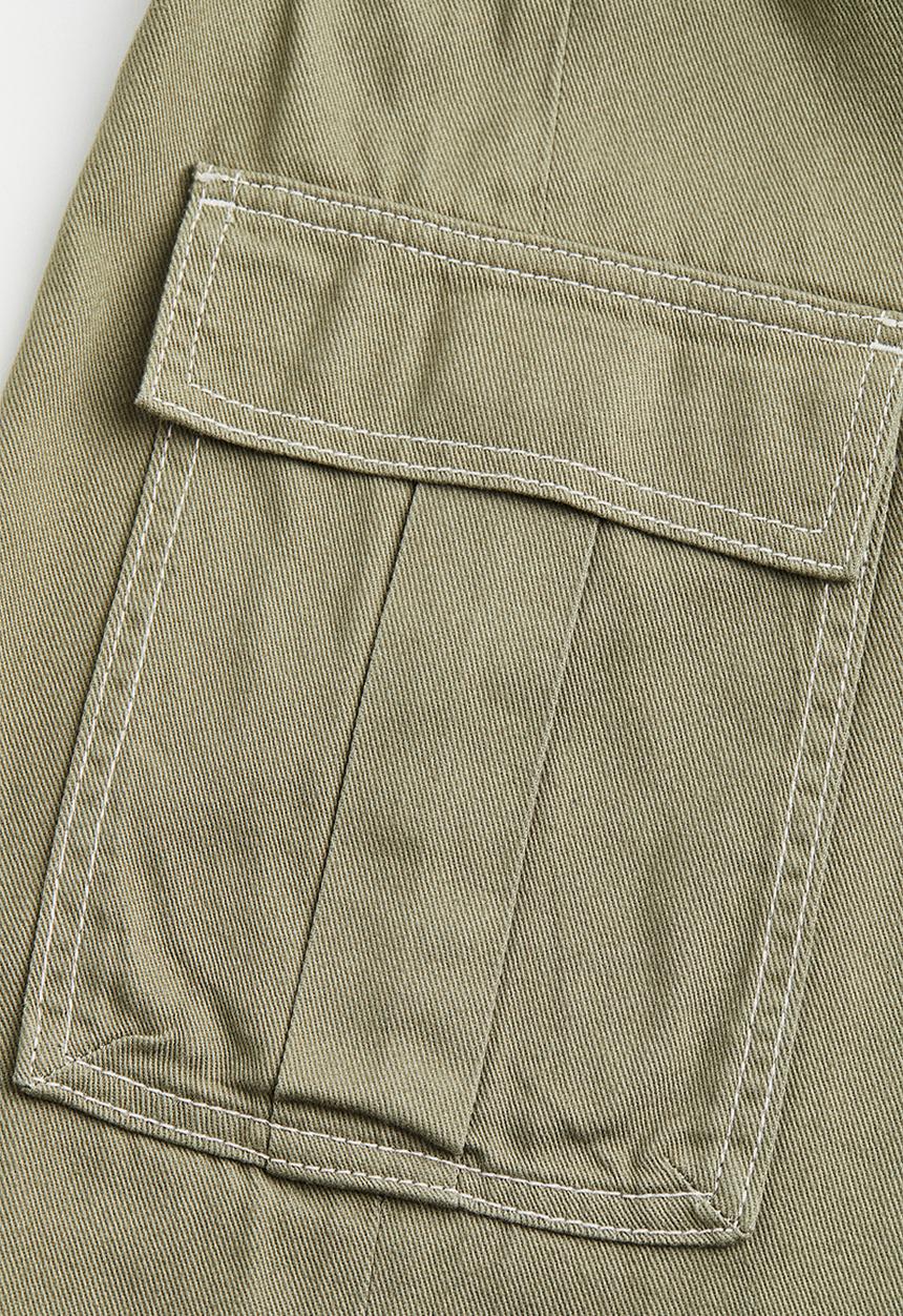H&M - 90s baggy high waist jeans - khaki green