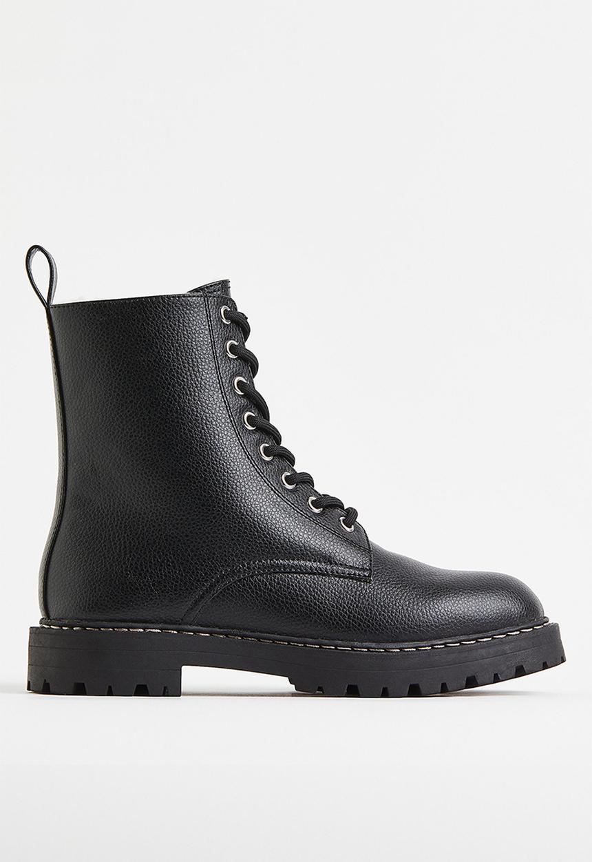 H&M - Warm-lined boots - black