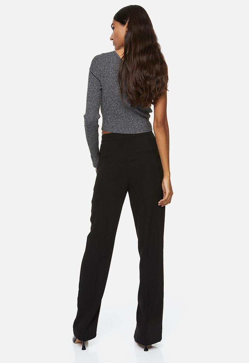 H&M - Tailored trousers - black