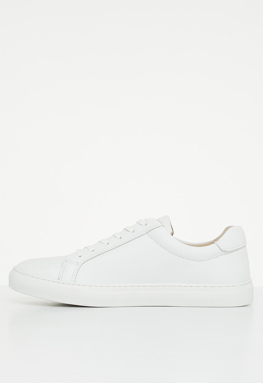 POLO - Classic leather sneaker - white