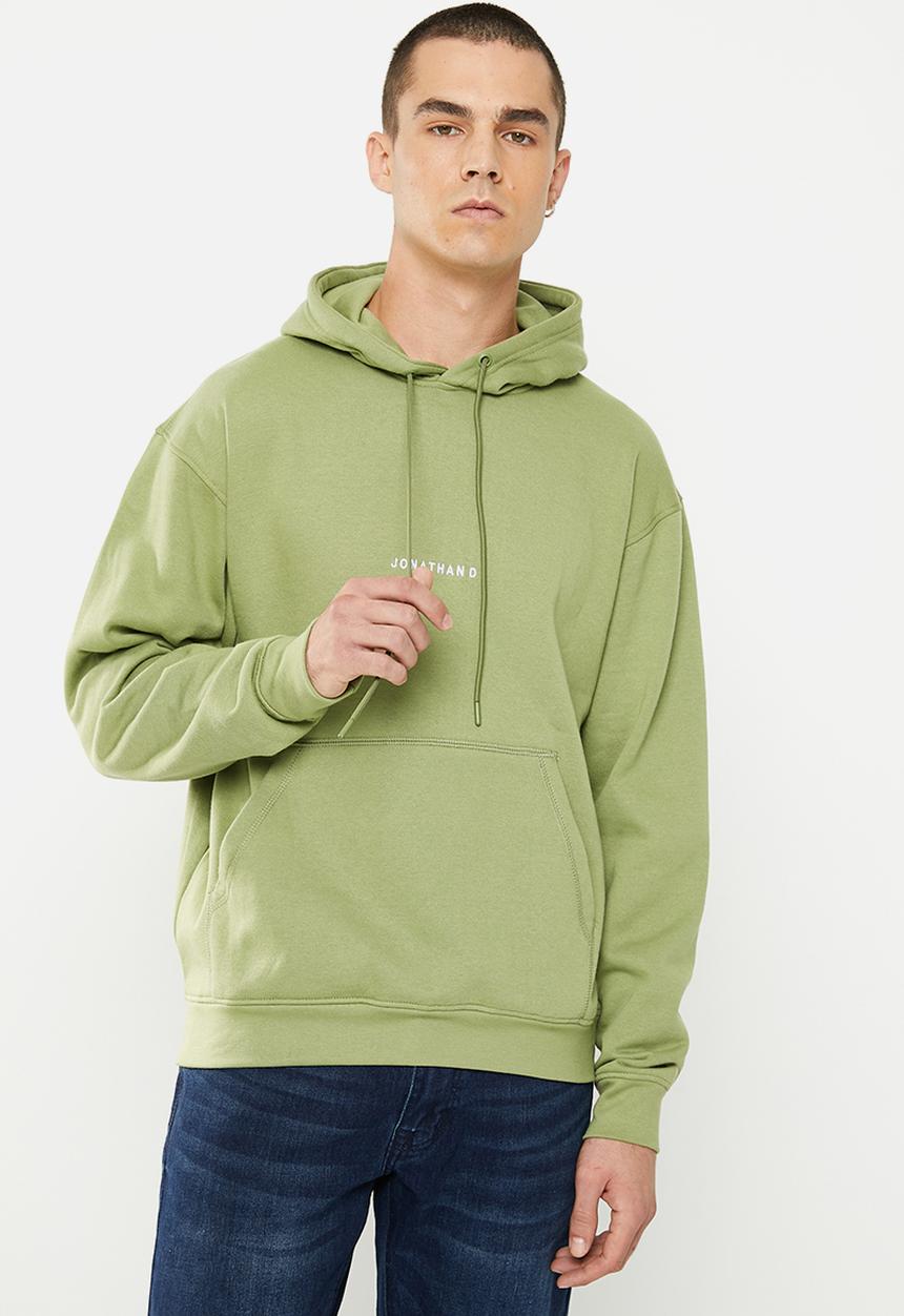 Jonathan D - Drake branded hoodie - jade
