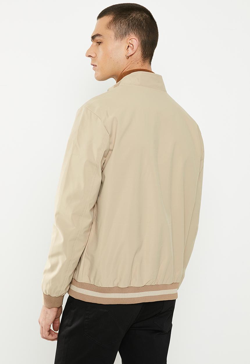 Jonathan D - Bruce zip through jacket - cement
