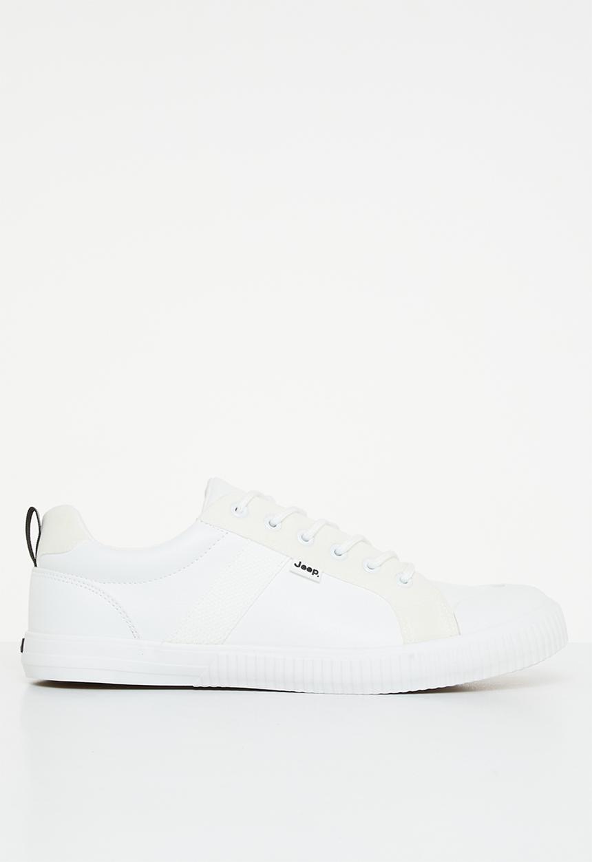 JEEP - Peg fashion sneaker - white