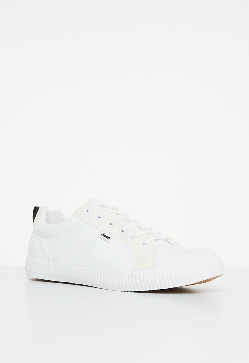 JEEP - Peg fashion sneaker - white