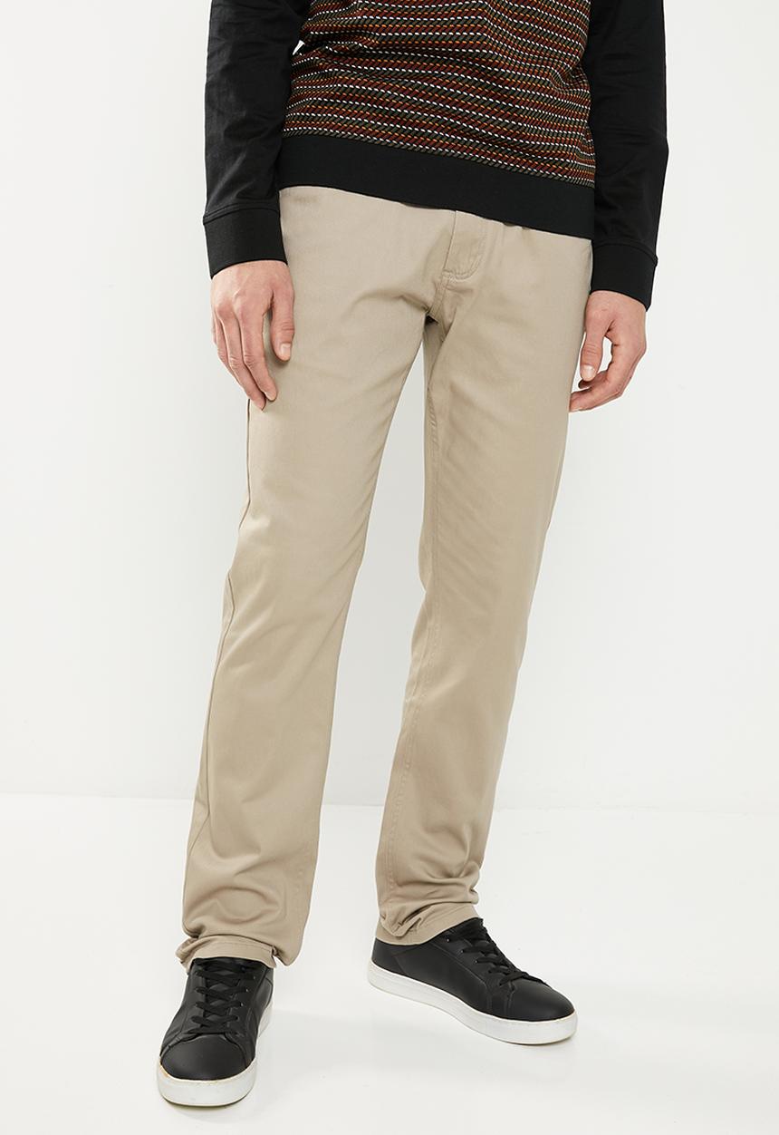 Jonathan D - Victor cotton trousers - cement