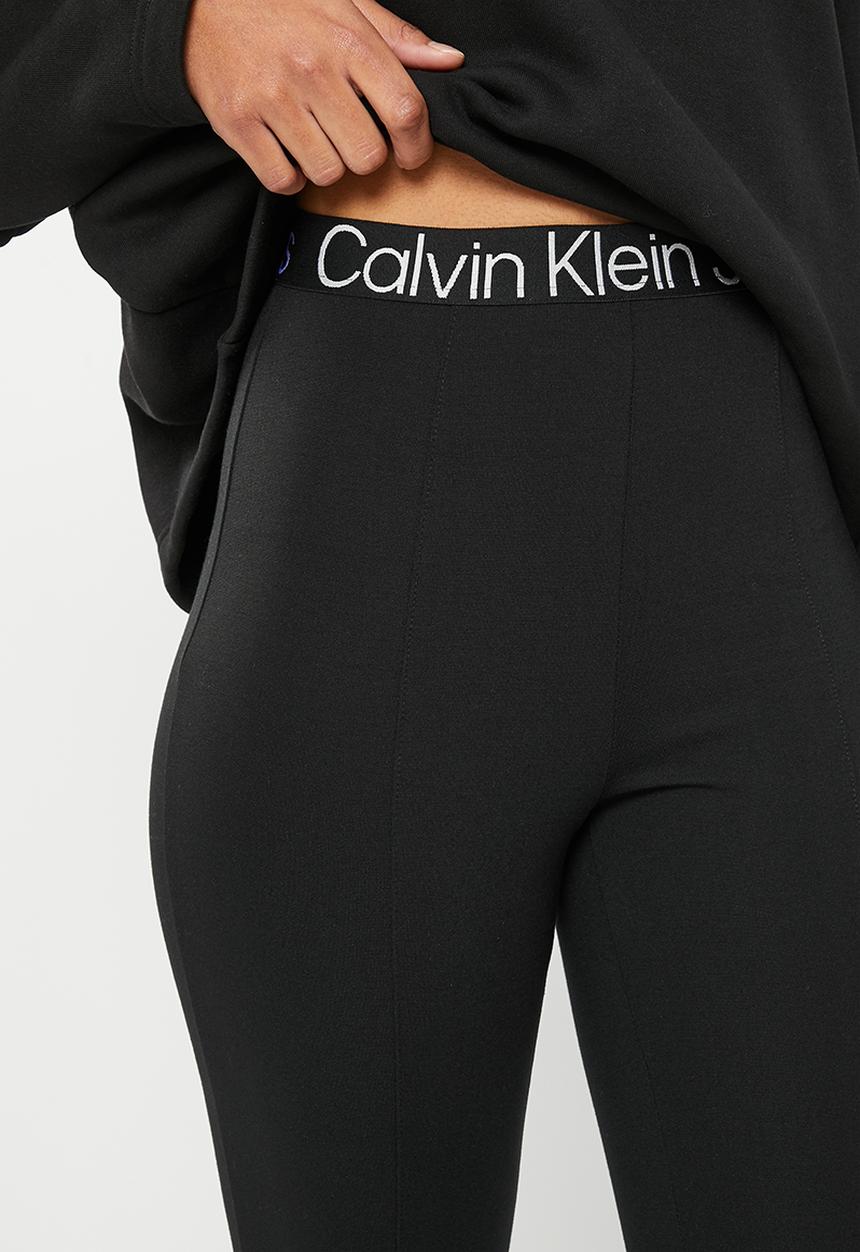 Calvin Klein - High rise milano leggings - ck black