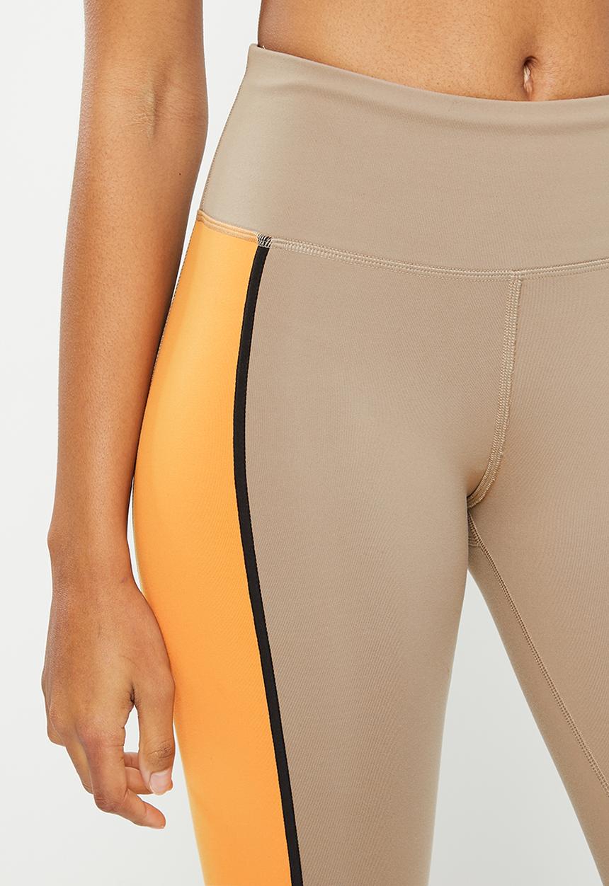 Reebok - Lux hr tight- c - taupe