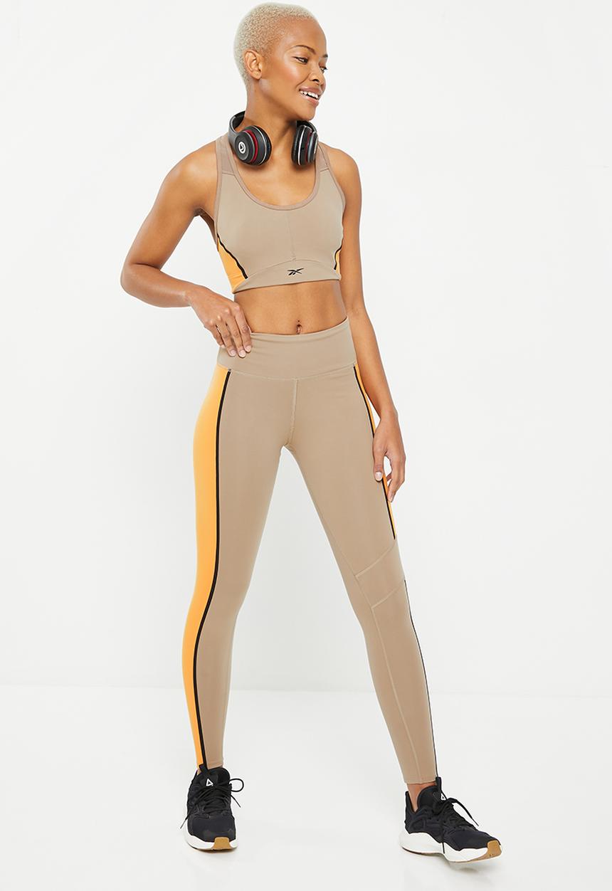 Reebok - Lux hr tight- c - taupe