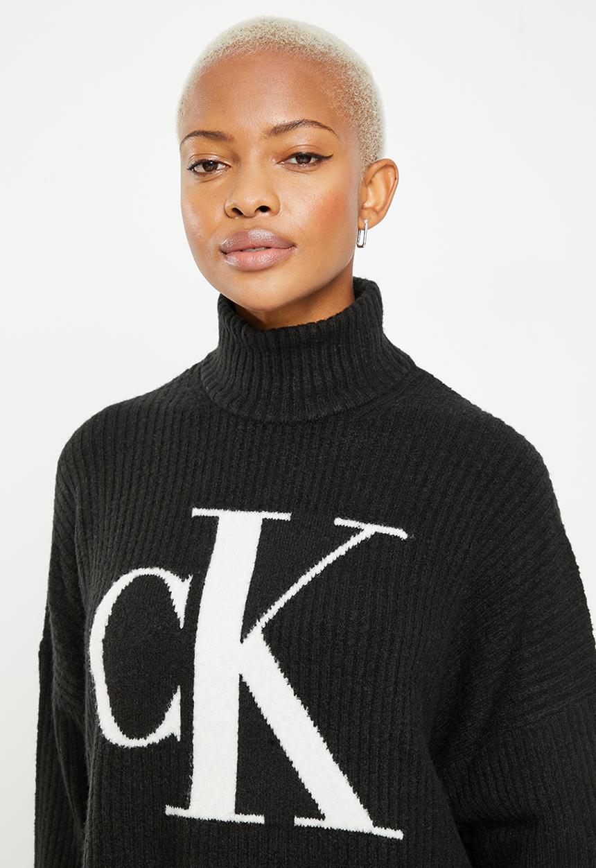 Calvin Klein - Oversized ck sweater - ck black