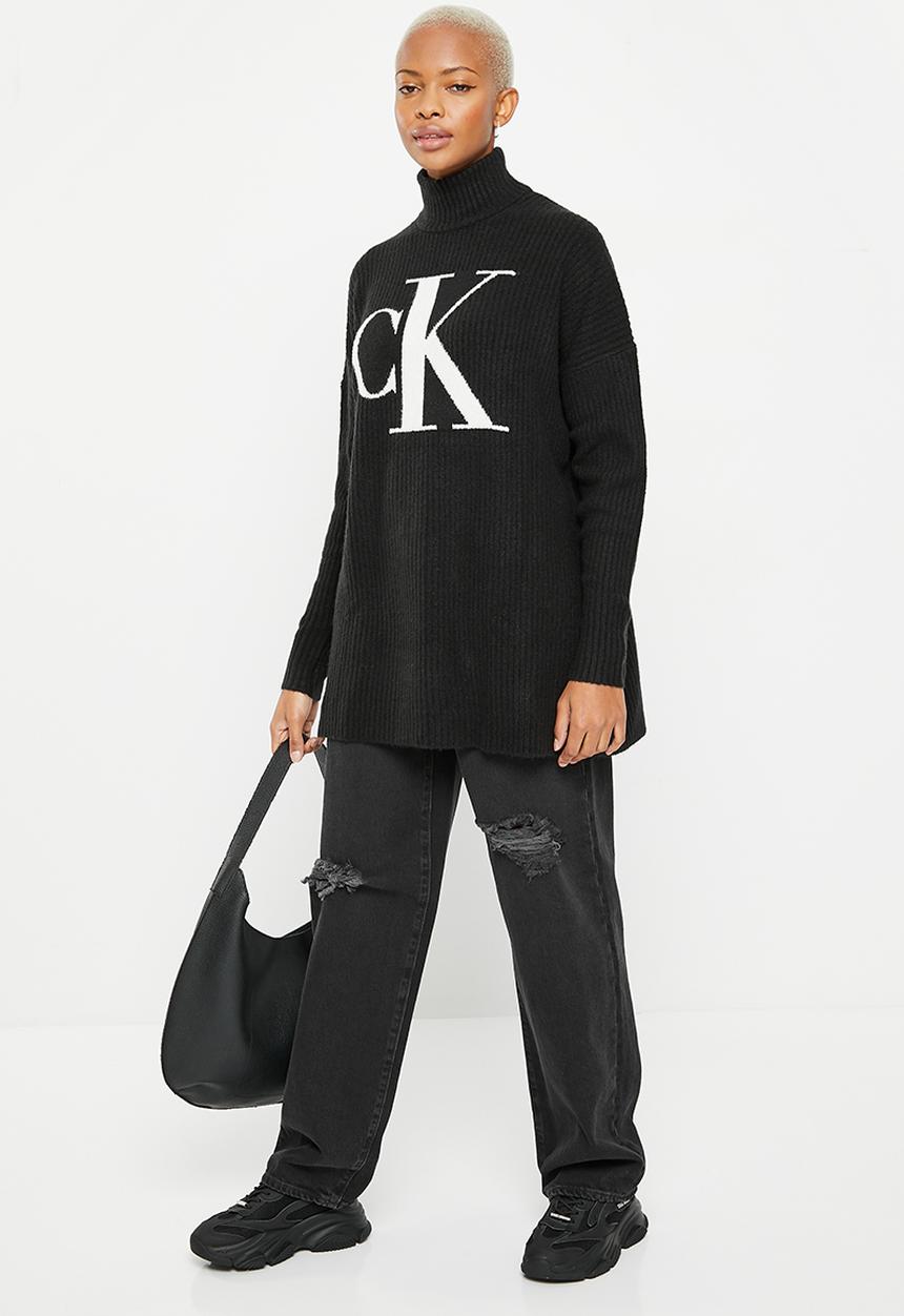 Calvin Klein - Oversized ck sweater - ck black