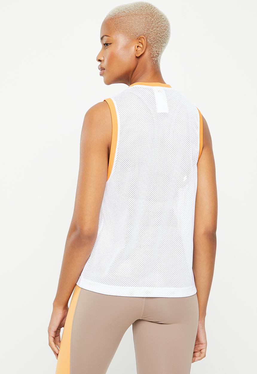 Reebok - Wor mesh jersey - white