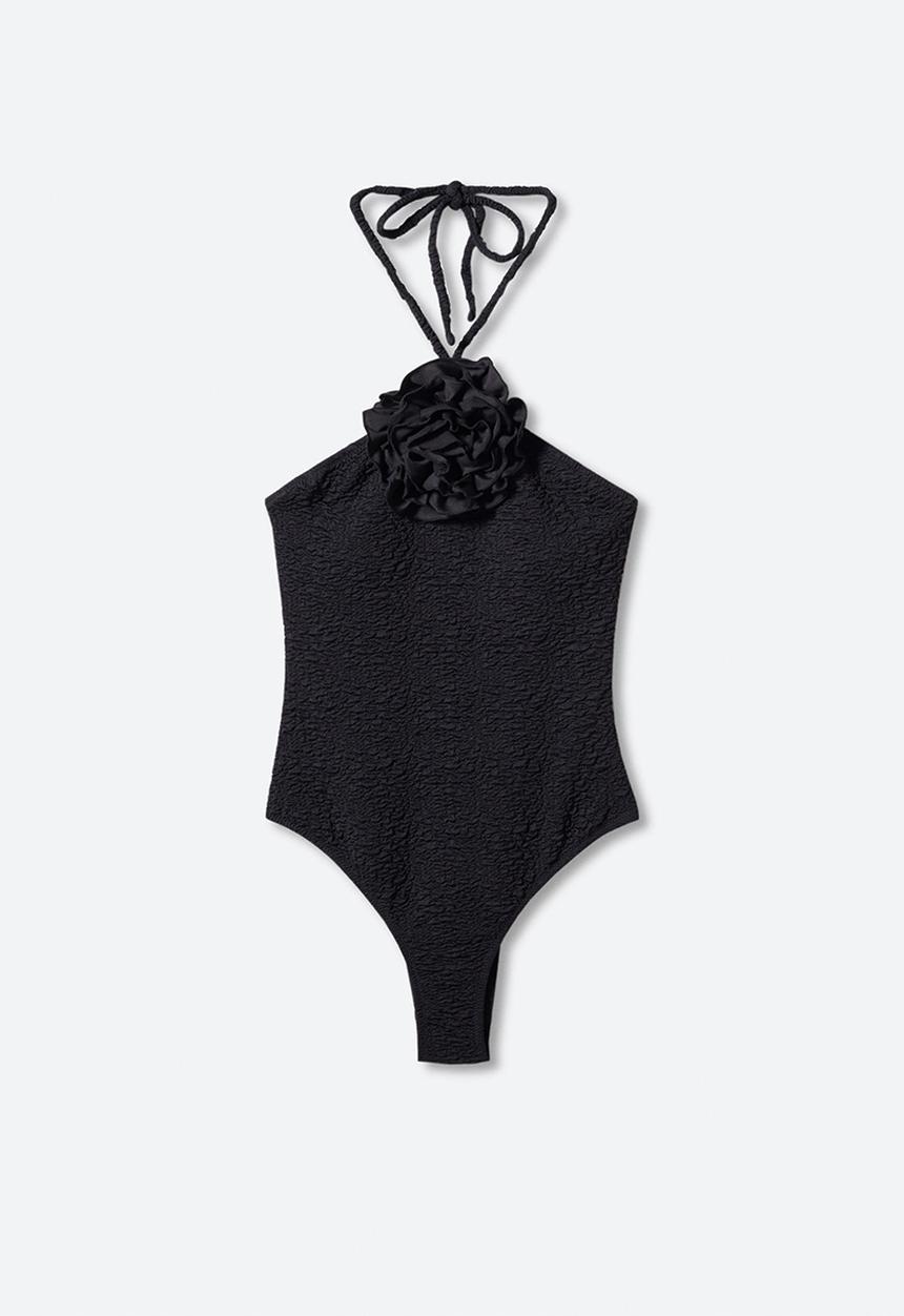 MANGO - Swimsuit nanet - black