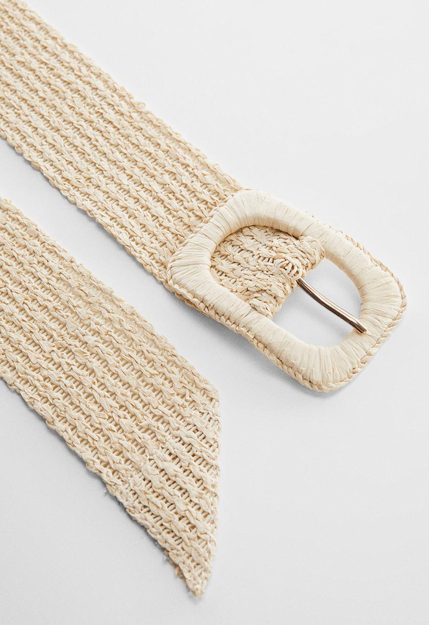 MANGO - Belt miriam - beige