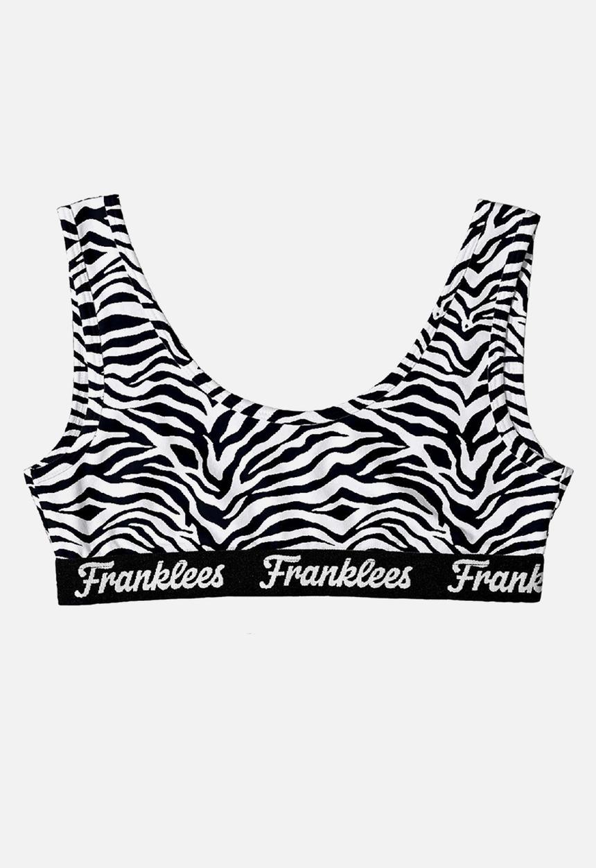 Franklees - U-back bralette - zebra