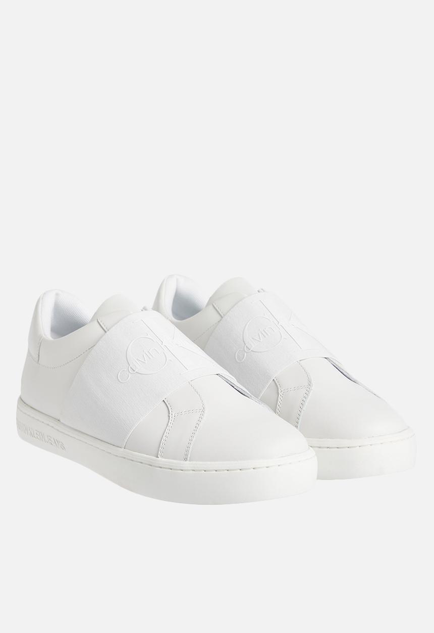 Calvin Klein - Classic cupsole elastic - white