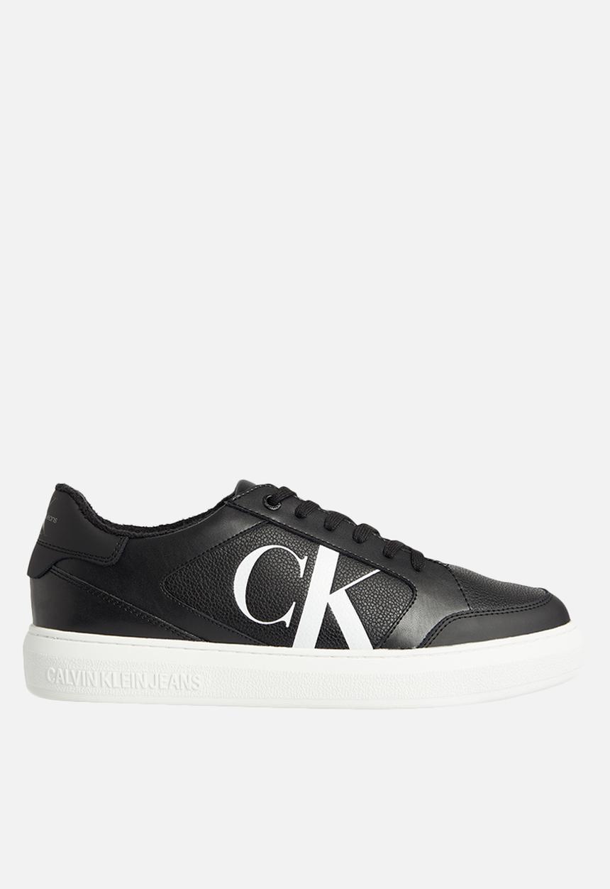 Calvin Klein - Casual cupsole lth-pu mono - black/white