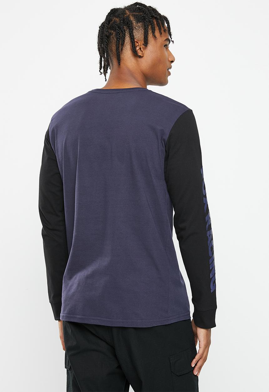Fox - Karrera head long sleeve tee - deep colbalt