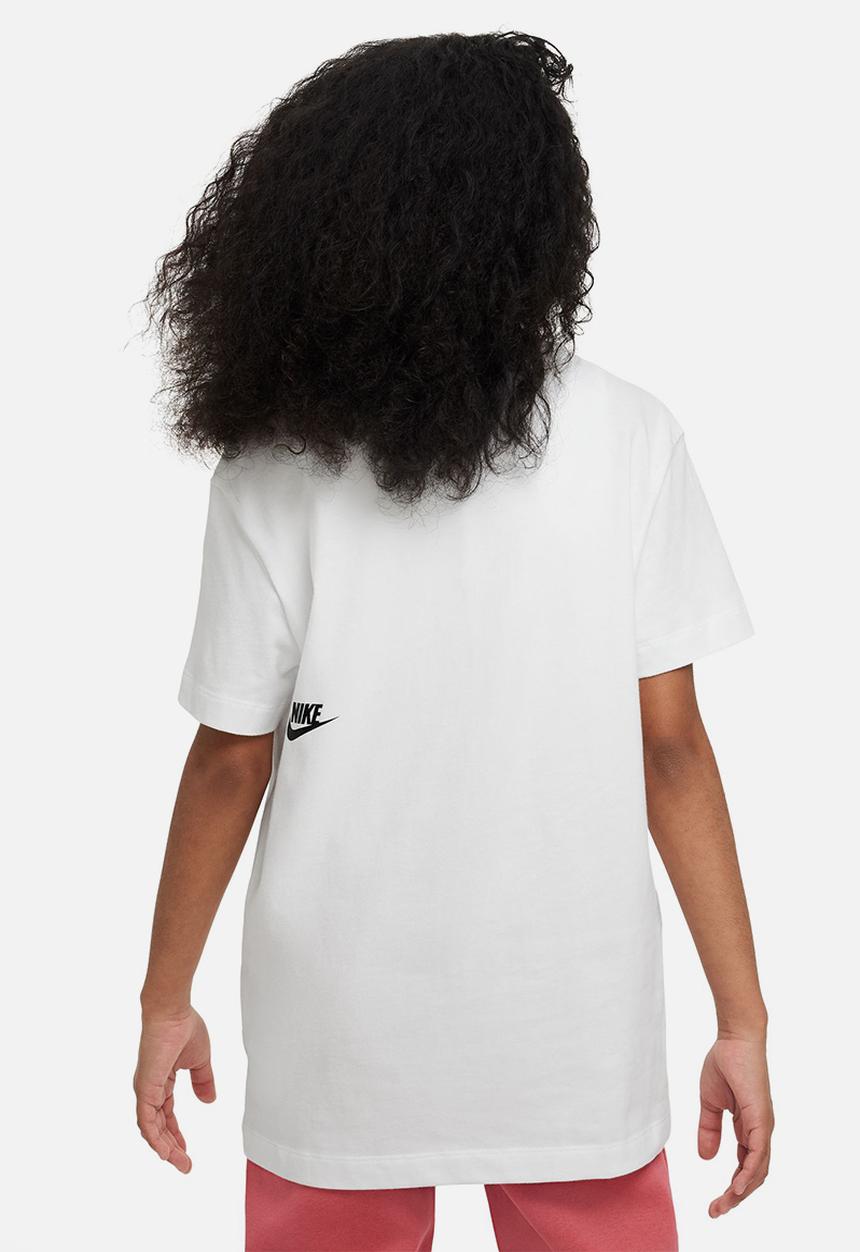 Nike - G nsw bf tee prnt sw - summit white