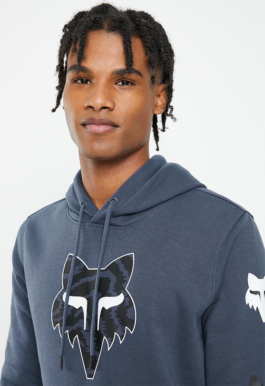 Fox - Nuklr head pullover hoody - deep colbalt