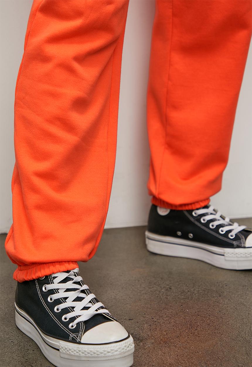 Blake - Slouch track pants - orange