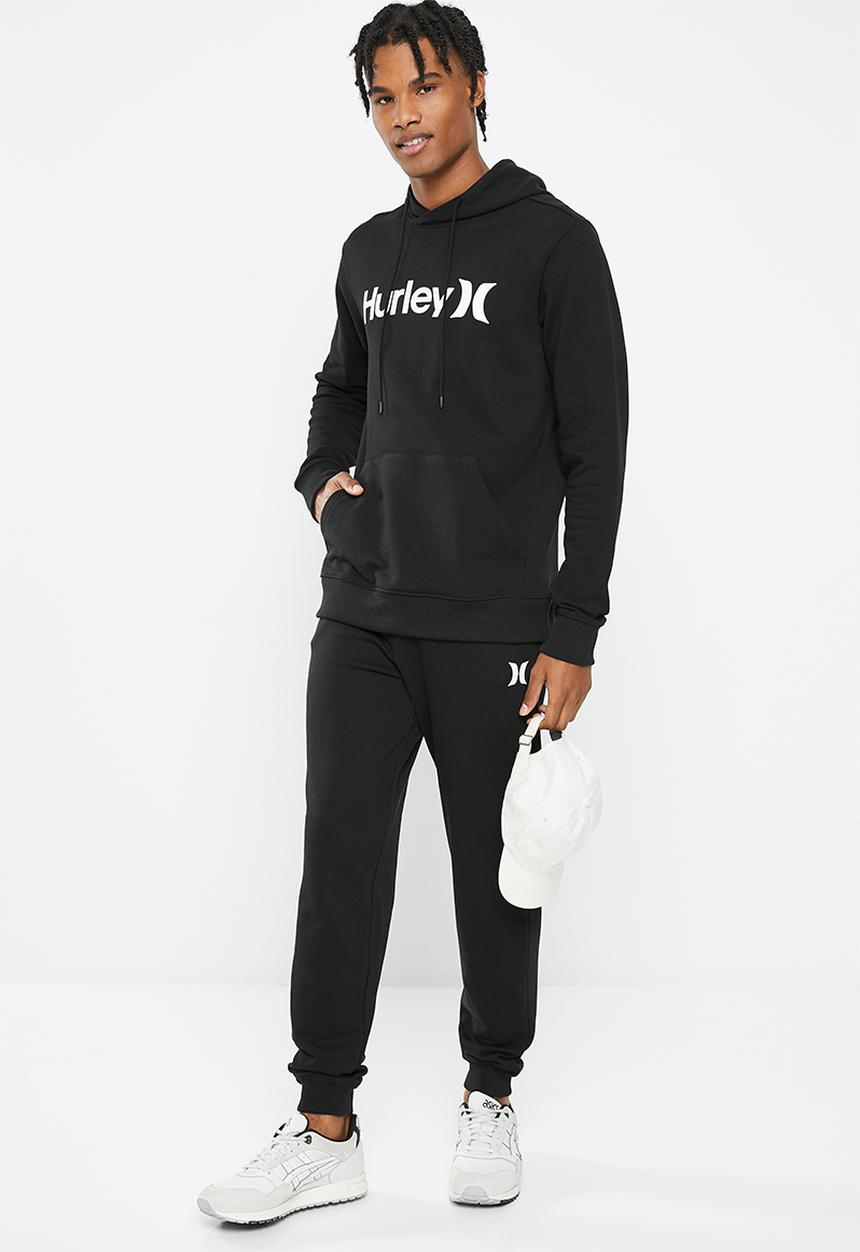 Hurley - One & only pullover fleece - black & white