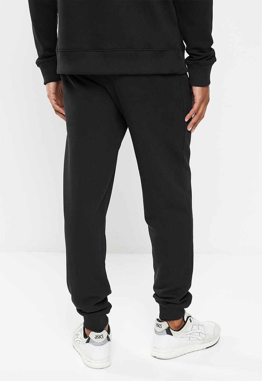 Hurley - Icon cuff track pant - black & white