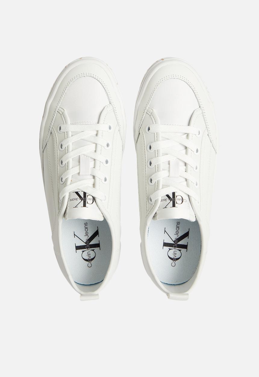 Calvin Klein - Vulc flatf low wrap around logo - white