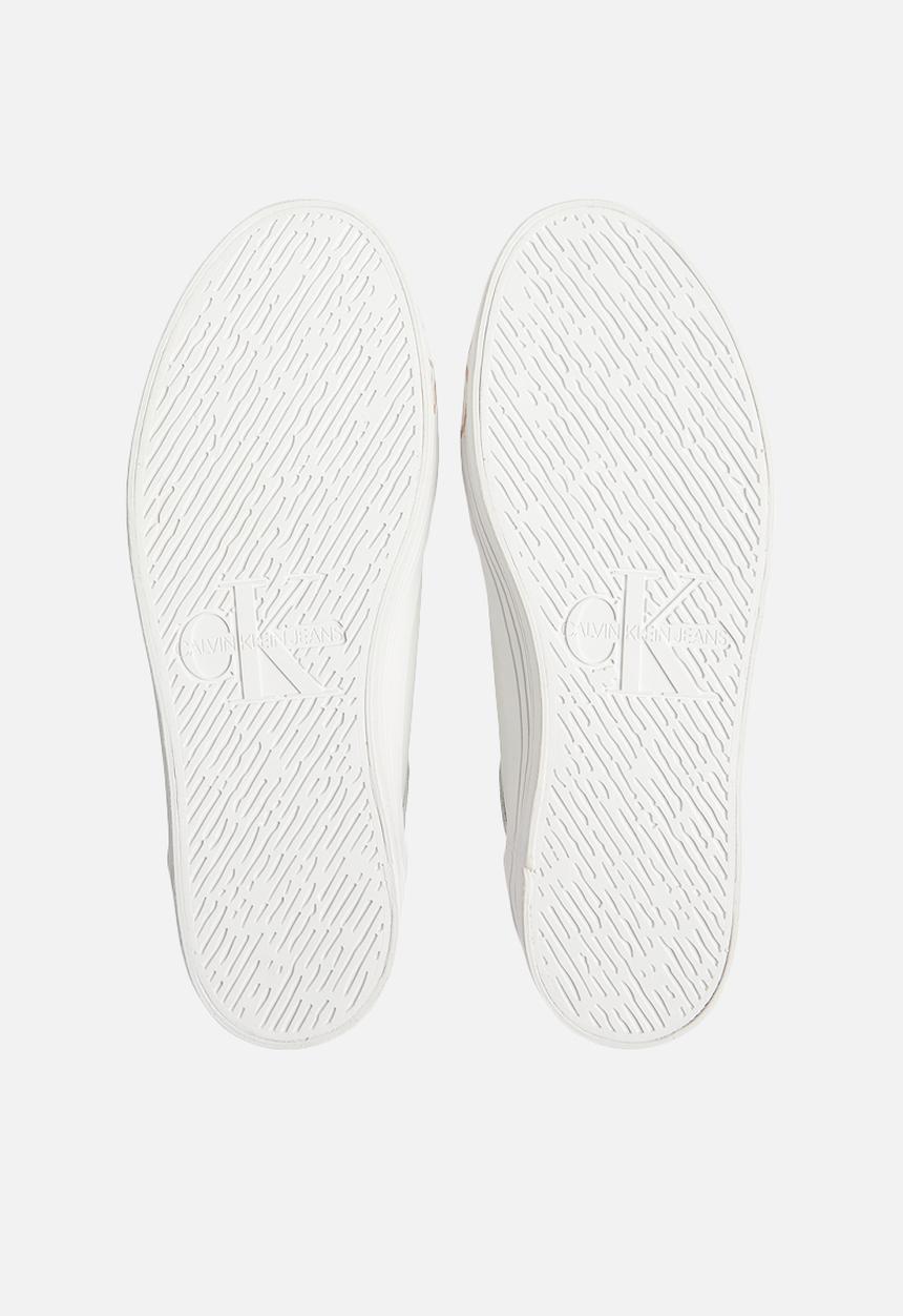 Calvin Klein - Vulc flatf low wrap around logo - white