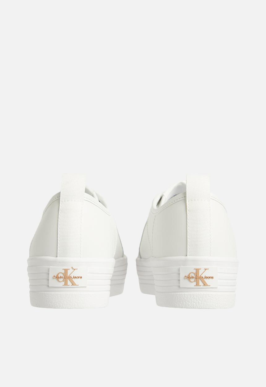 Calvin Klein - Vulc flatf low wrap around logo - white
