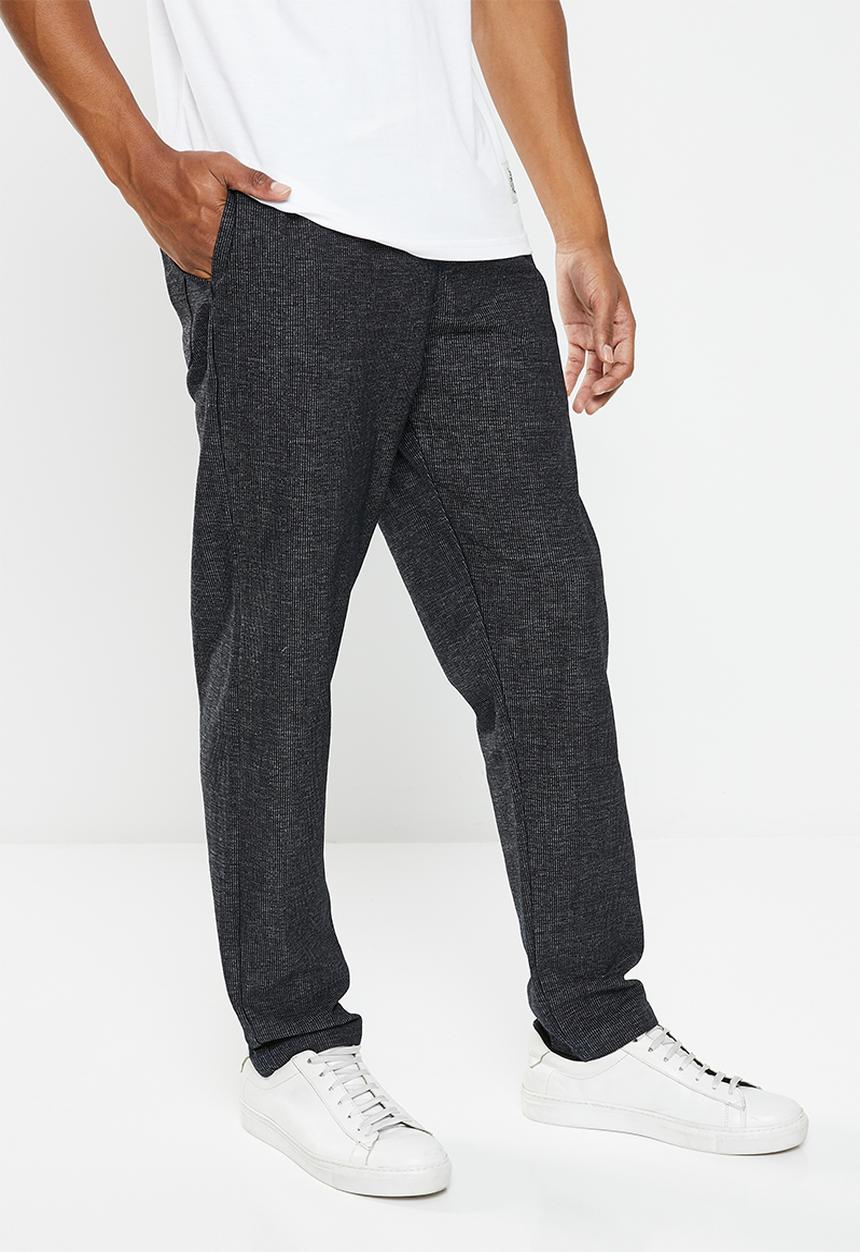 Holmes Bro's - Stripe easy pant - dark indigo