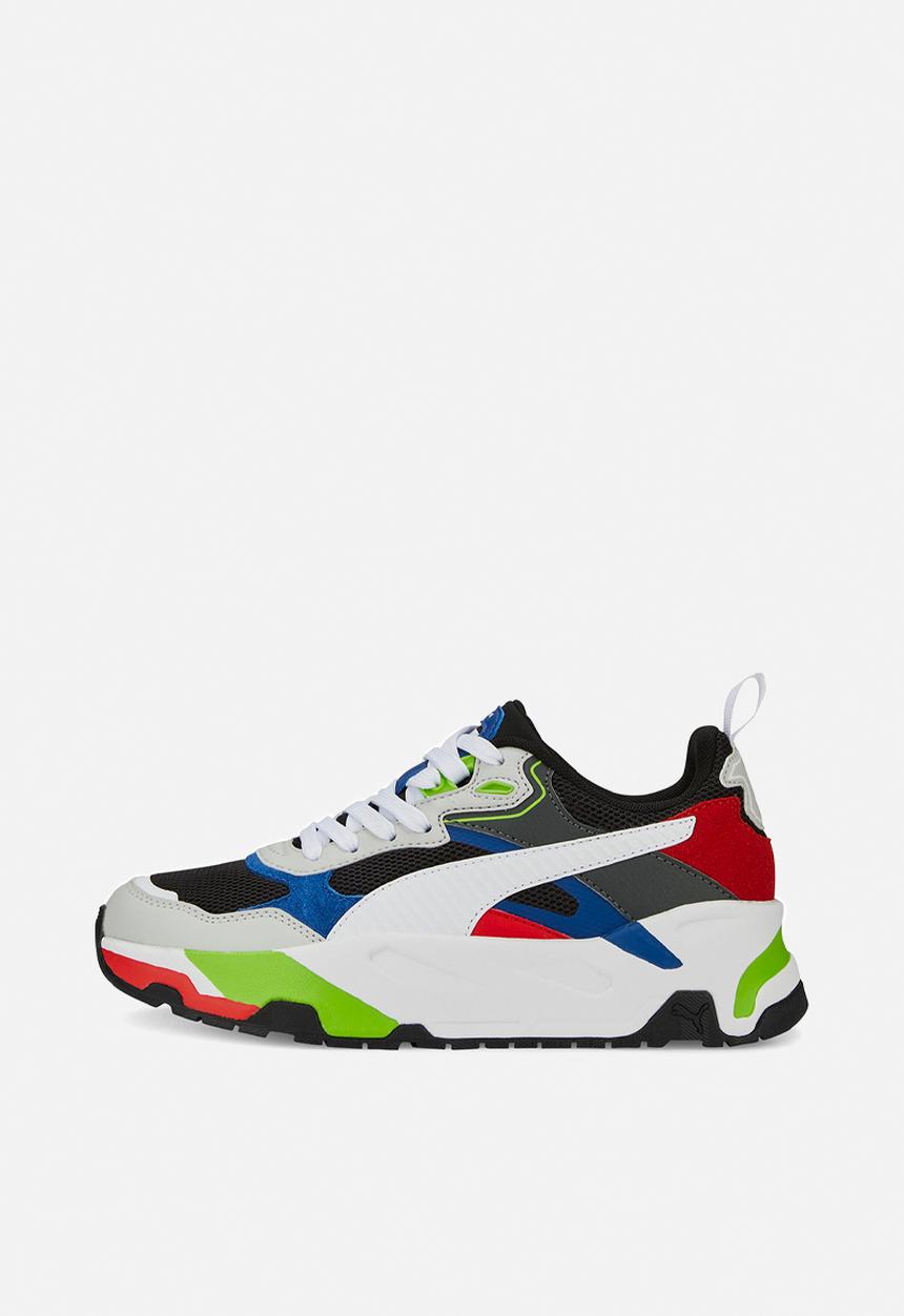 PUMA - Trinity jr - puma black-puma white-vapor gray-clyde royal