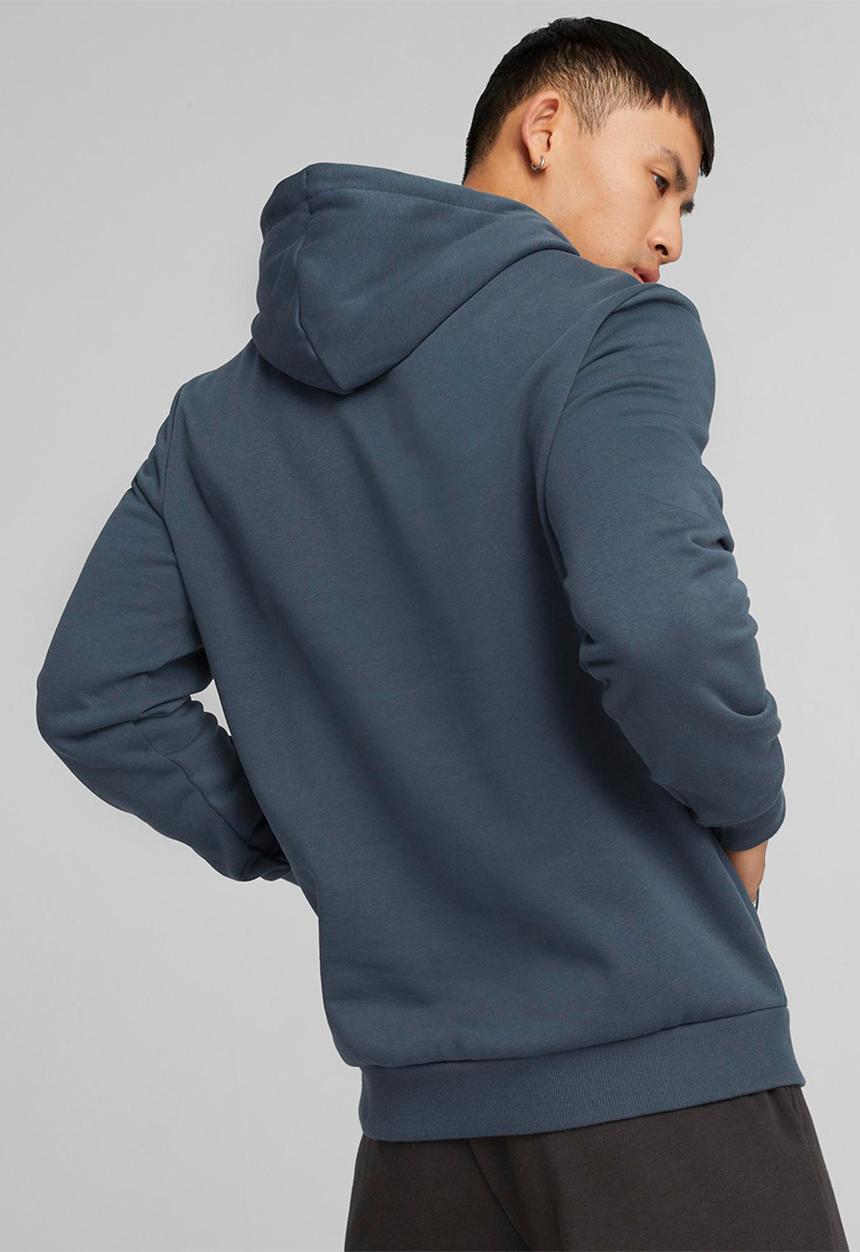 PUMA - Ess+ 2 col big logo hoodie fl - dark night