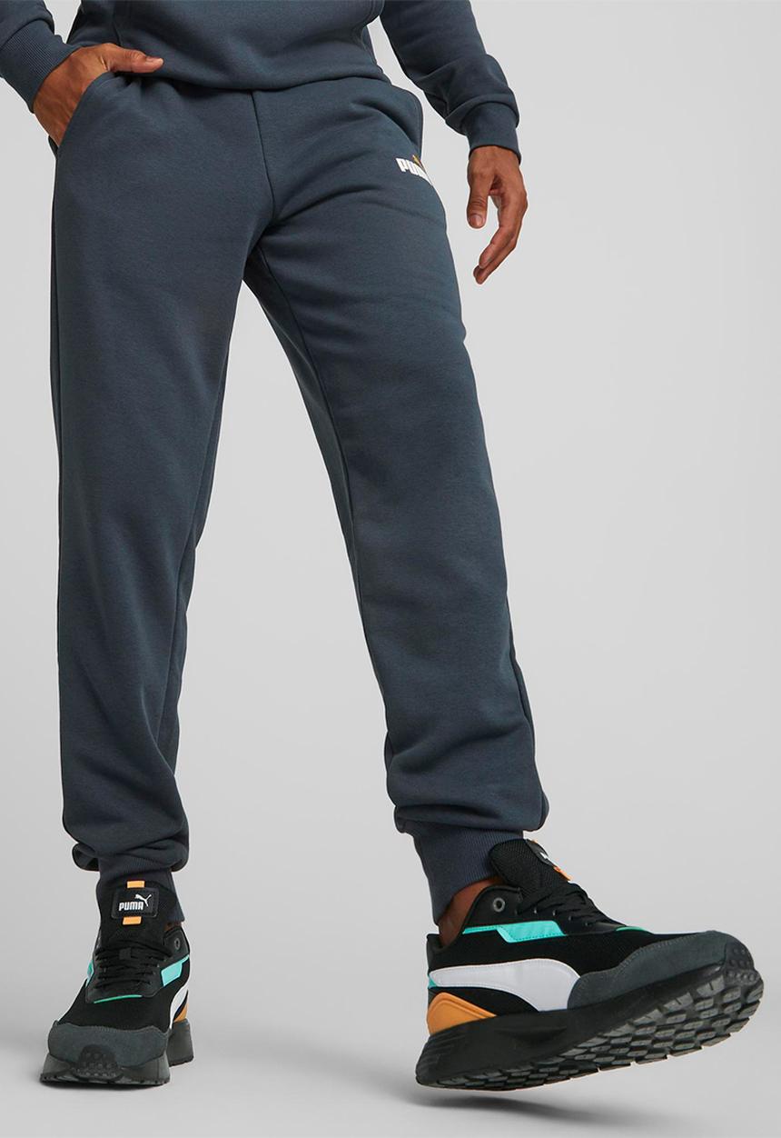 PUMA - Ess+ 2 col logo pants tr cl - dark night