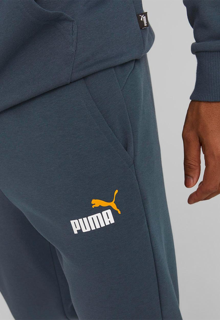 PUMA - Ess+ 2 col logo pants tr cl - dark night
