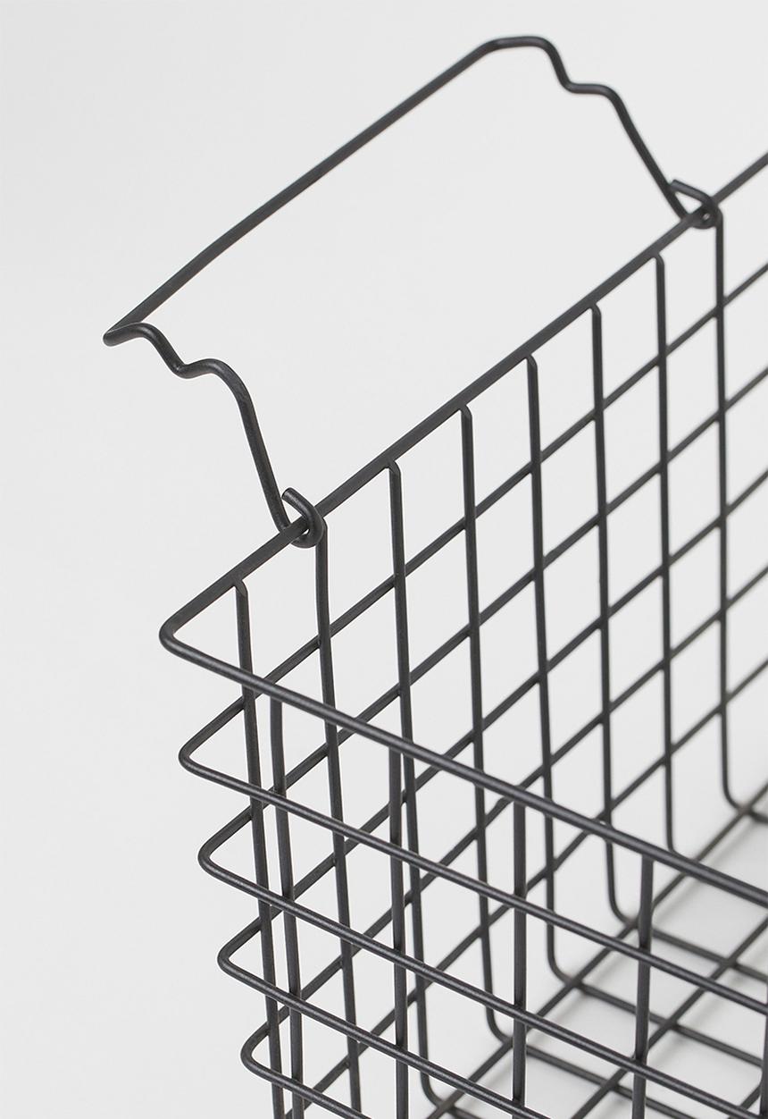 H&M - Metal storage basket - black