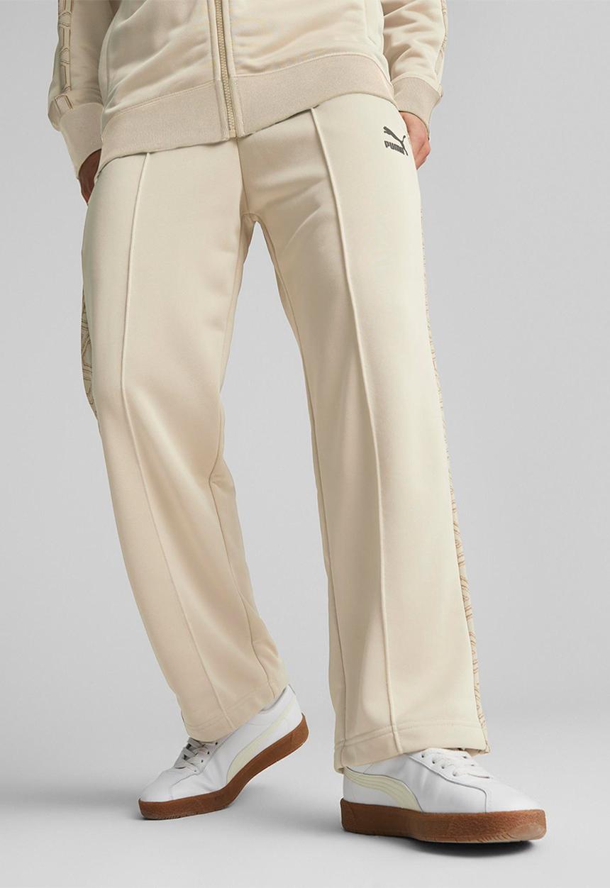 PUMA - T7 trend 7etter track pants pt - granola