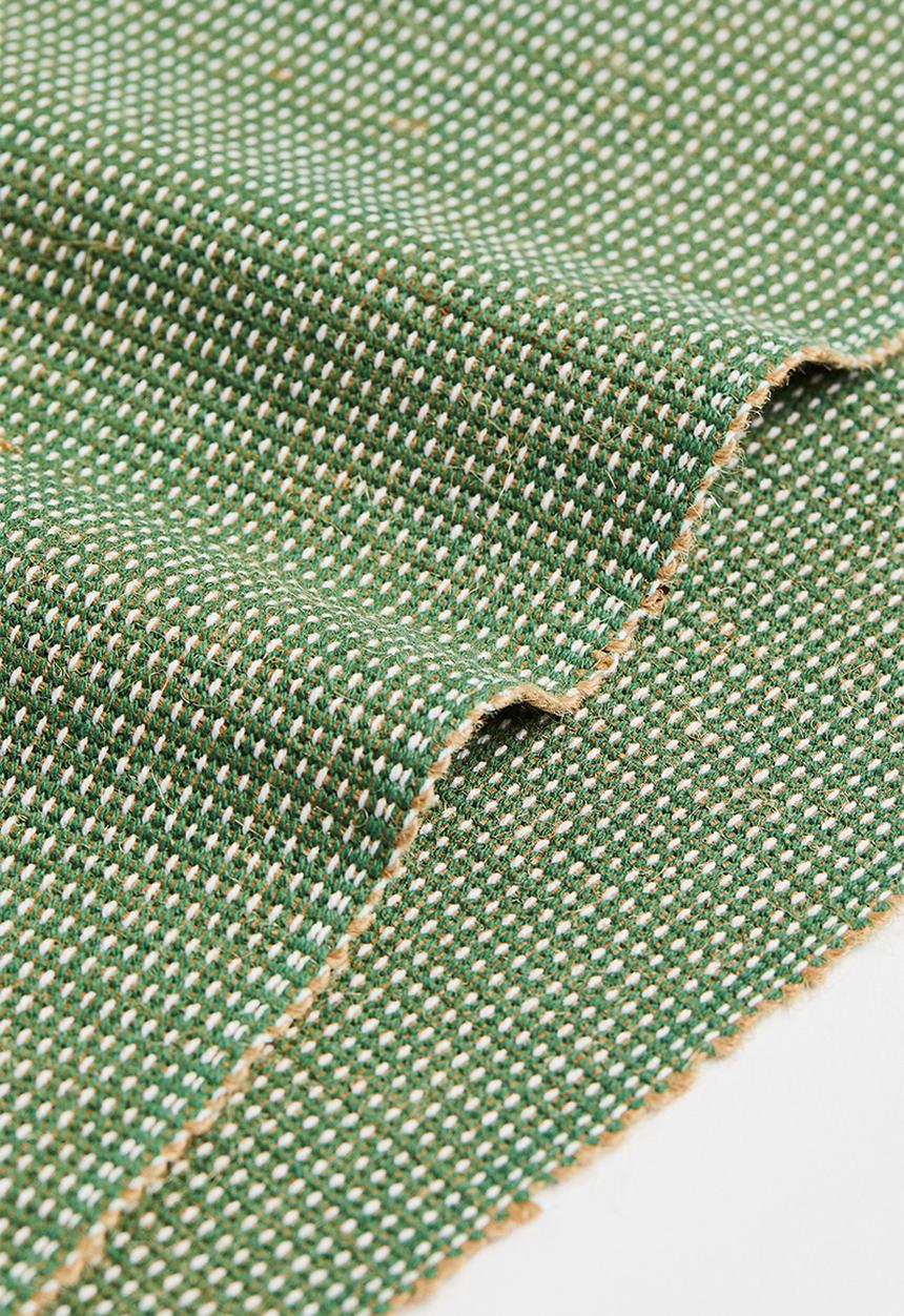 H&M - 2-pack jute-blend table mats - green