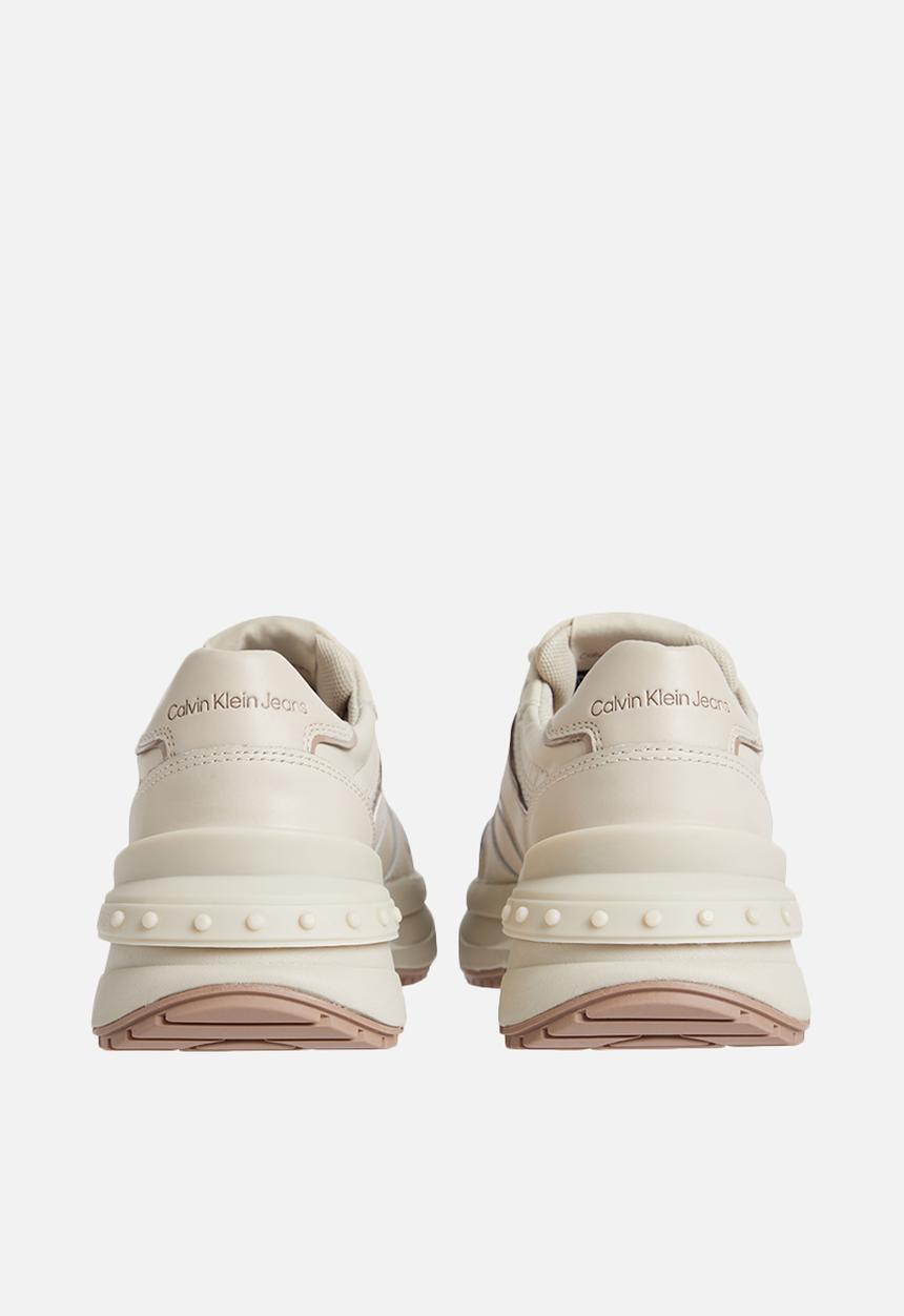Calvin Klein - Chunky sneaker ribbon w - eggshell/ginger snap