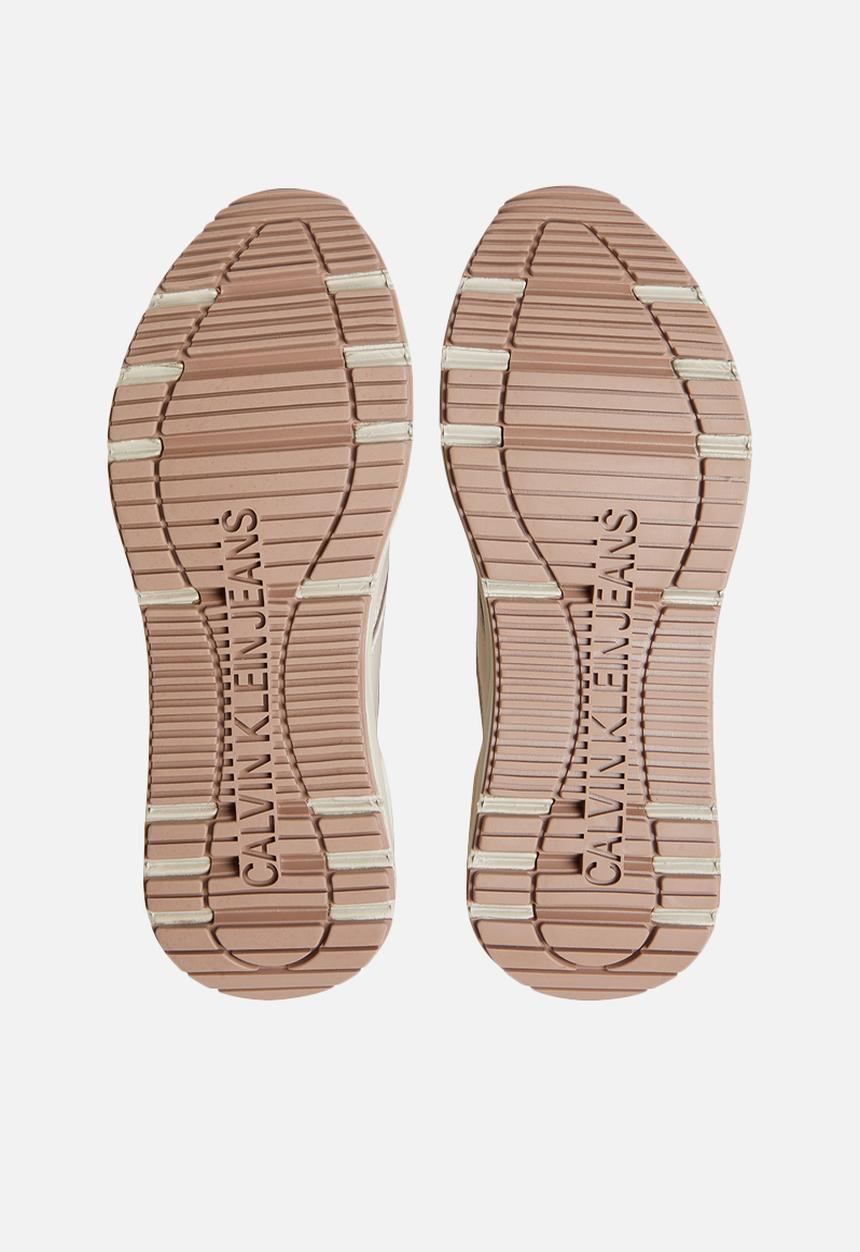 Calvin Klein - Chunky sneaker ribbon w - eggshell/ginger snap